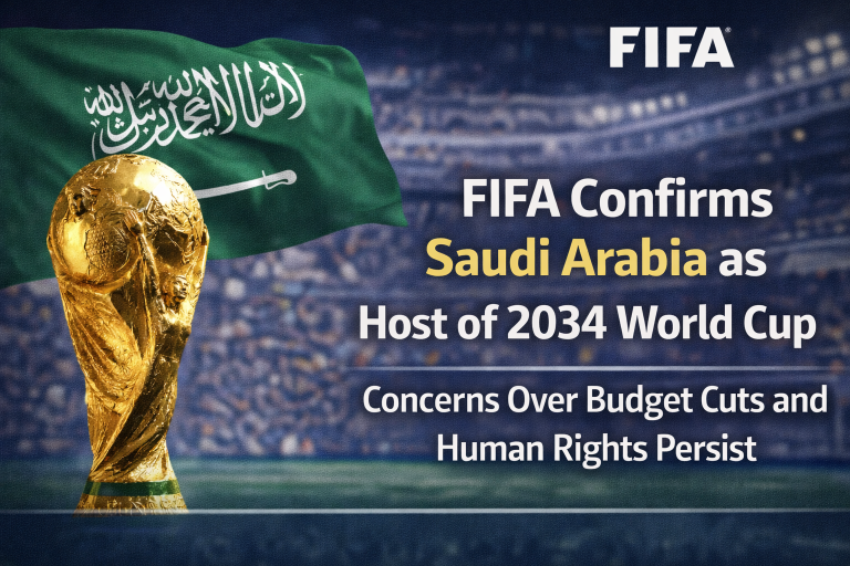 Saudi Arabia’s 2034 World Cup Bid Tops Evaluation Scores
