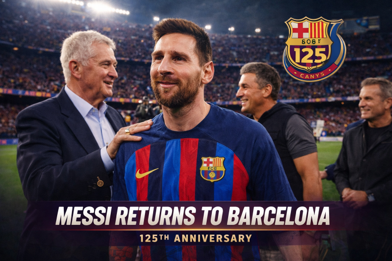 Barcelona’s 125th Anniversary: Messi’s Historic Return to the Club
