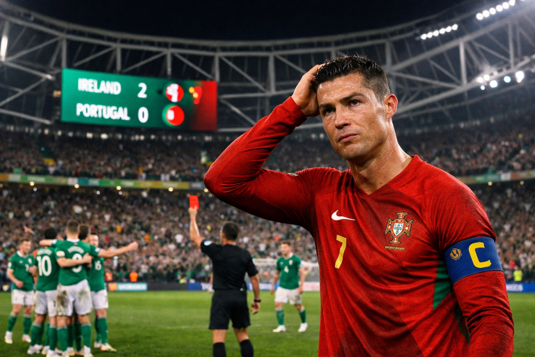 Cristiano Ronaldo Returns to Dublin: A Tough Night and a Historic Journey