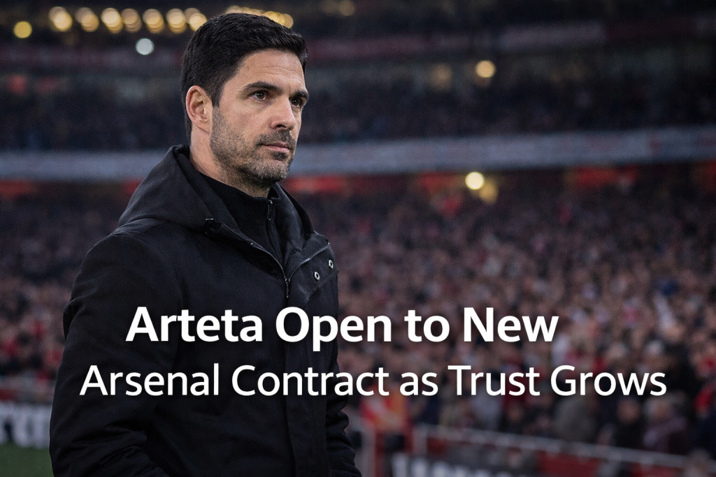 Arteta Signals Openness to Contract Extension
