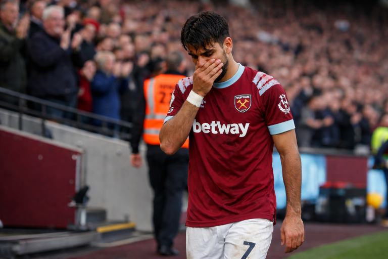 Lucas Paquetá Emotional After Red Card