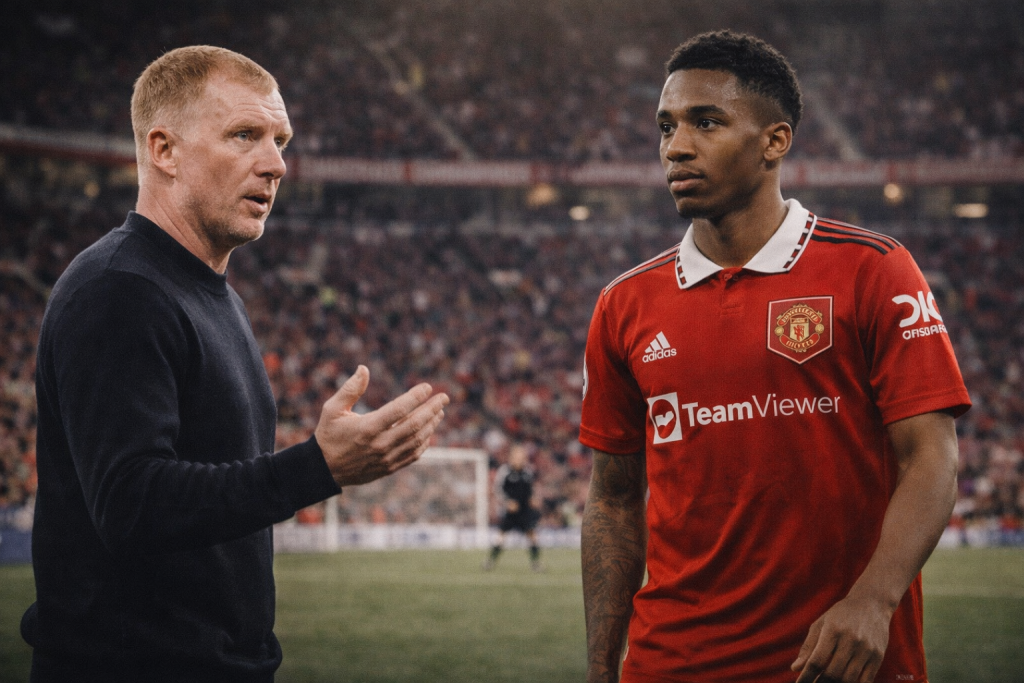 Scholes Tips Anderson as United Successor